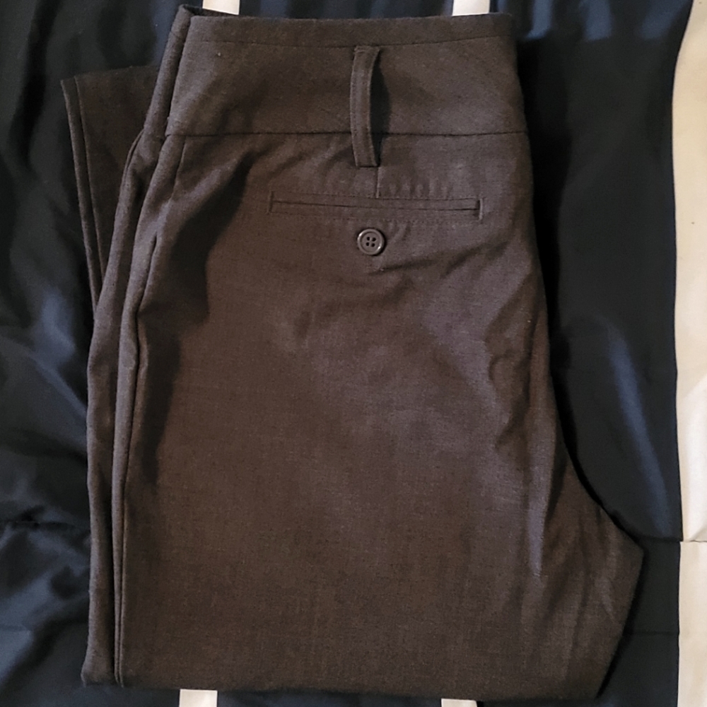 Worthington Size 6 Dark Gray Dress Pants